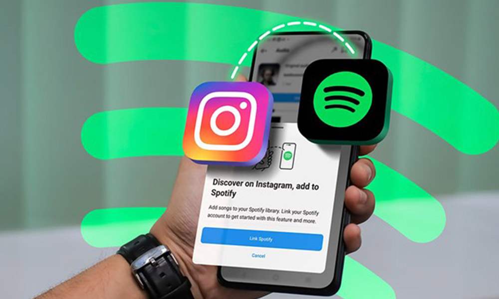وصل کردن اسپاتیفای به اینستاگرام