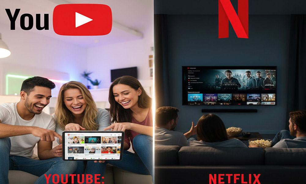 مقایسه You Tube با Netflix برای تماشای محتوا چگونه است؟