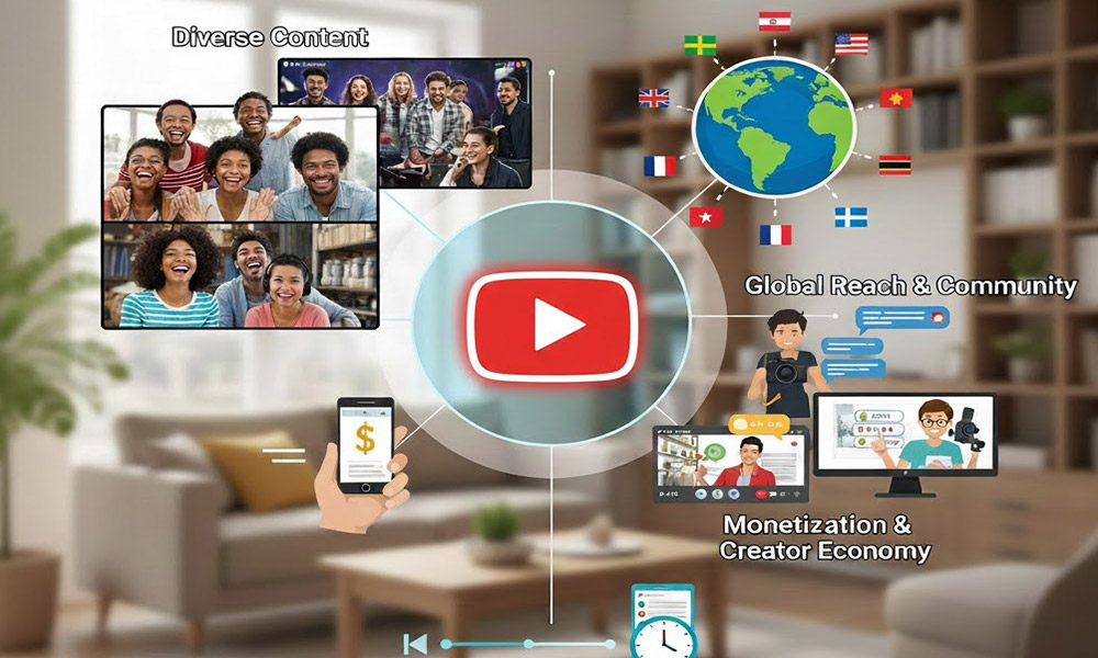 دلایل محبوبیت یوتیوب