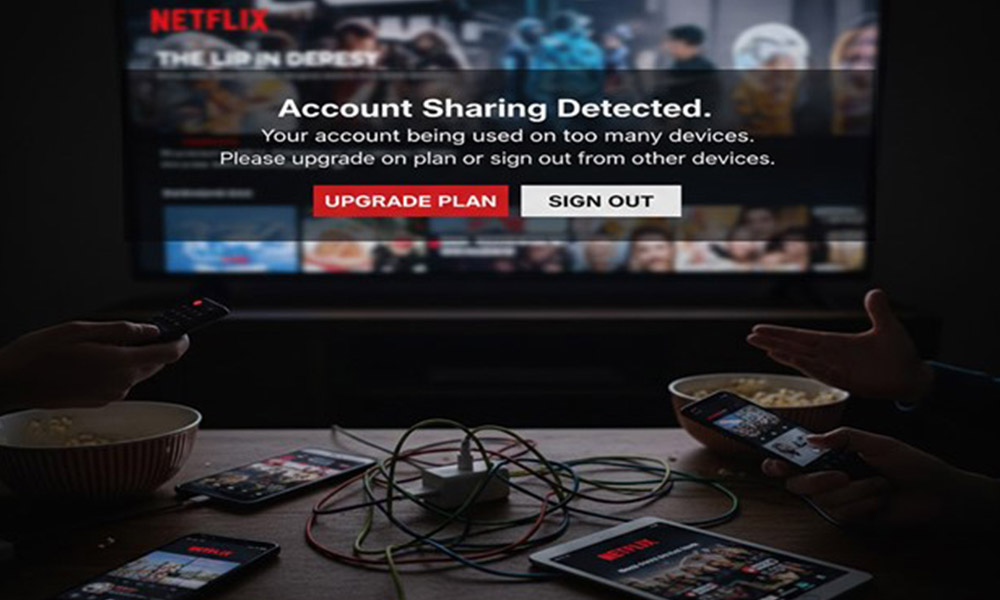 خطای Account Sharing نتفلیکس و دلایل ایجاد آن