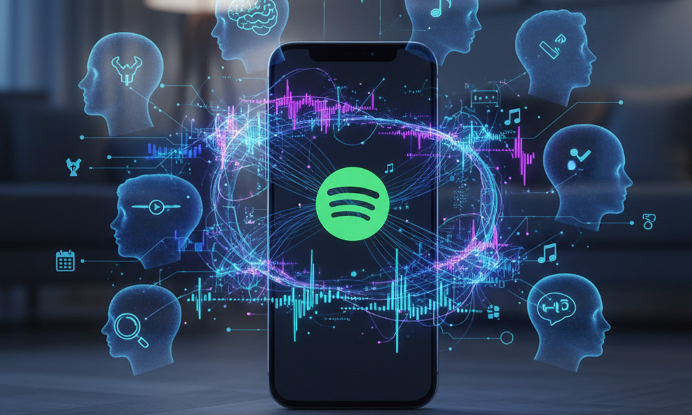 اسپاتیفای و کاربرد هوش مصنوعی برای هماهنگی با تغییر سلیقه کاربر
