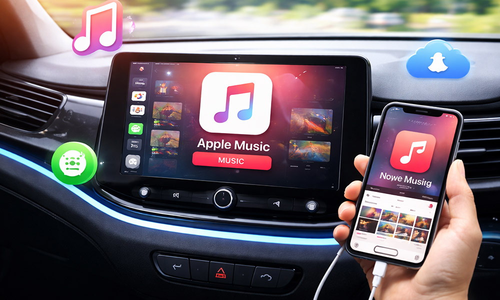 نصب اپل موزیک روی Apple CarPlay
