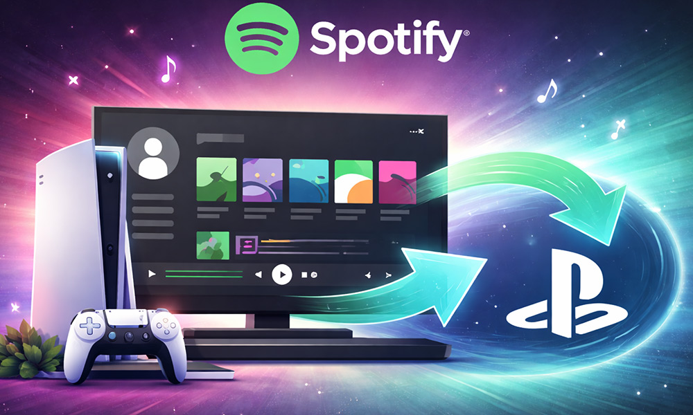 اتصال اکانت Spotify به پلی استیشن