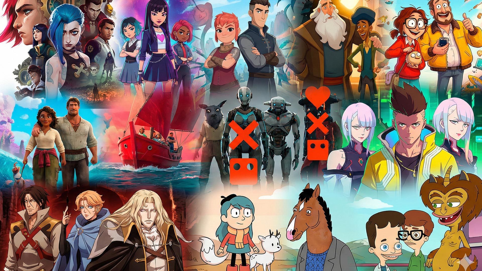 بهترین انیمیشن ها در Netflix