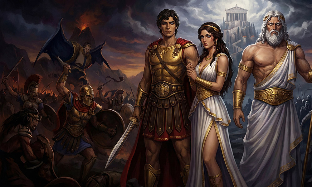 انیمیشن خون زئوس Blood of Zeus