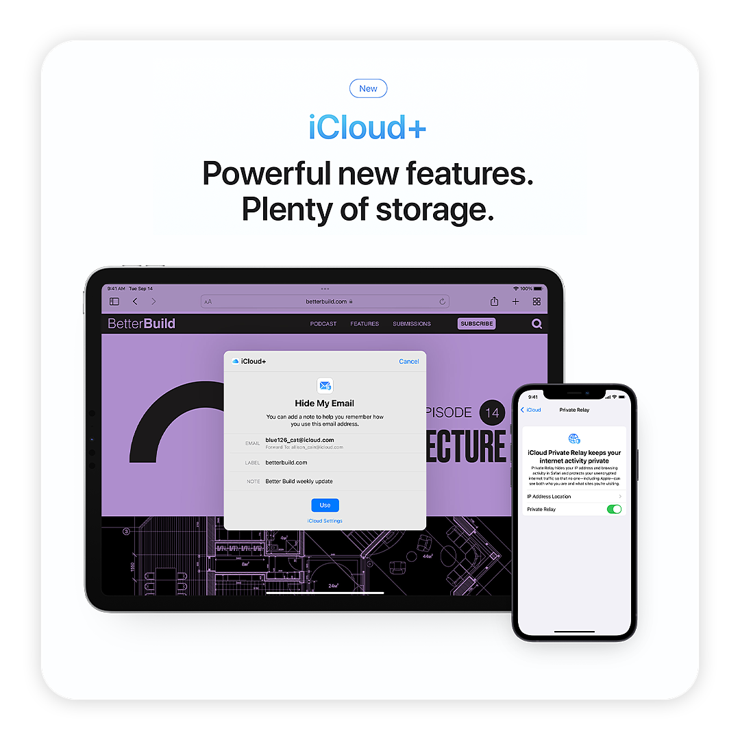 خرید قانونی فضای آیکلود اپل iCloud Plus - اکانت پلاس
